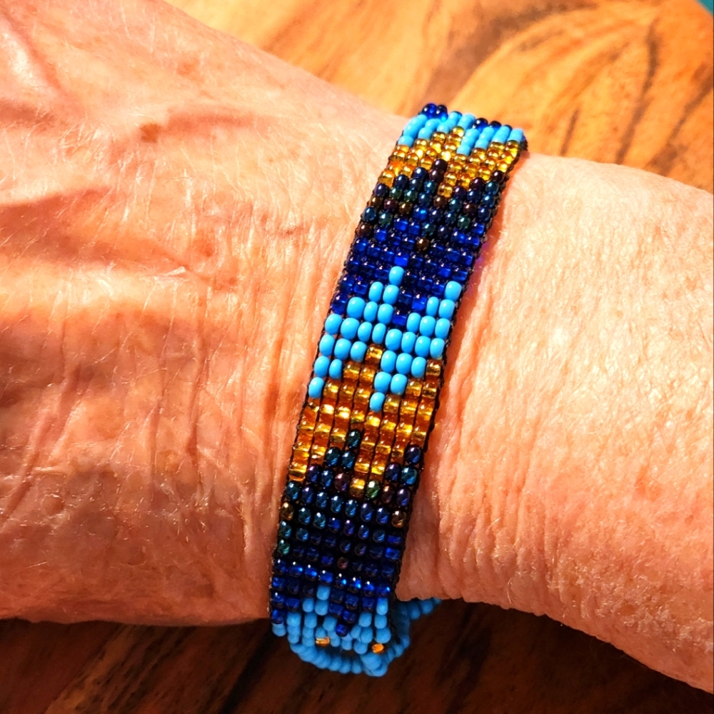 Woven Beaded Bracelet